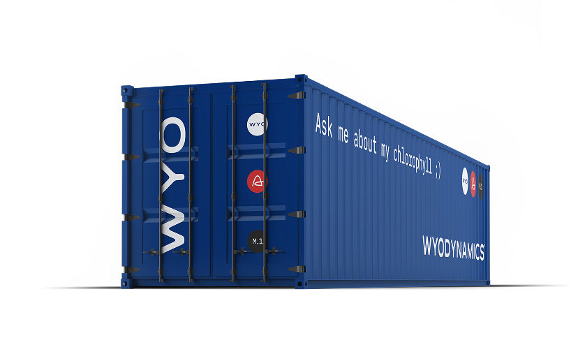 Algaloid Drive container